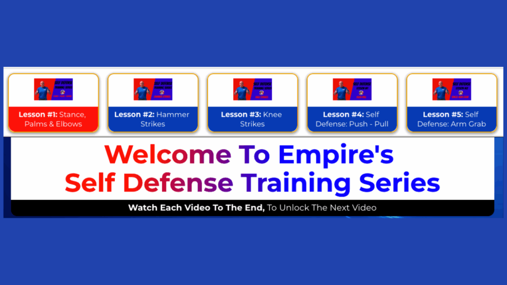 free self defense training