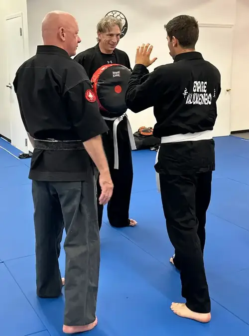 Alan teaching Kaju