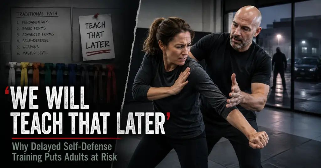 adult self defense training