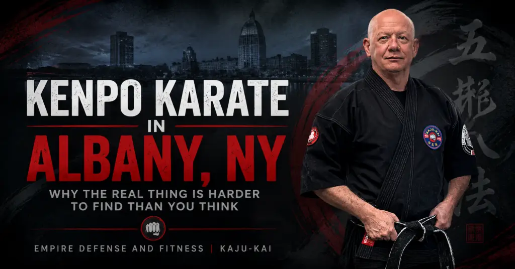 Adult self-defense training at Empire Defense and Fitness in Albany NY